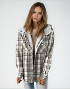 Teddy Lined Flannel Shacket
